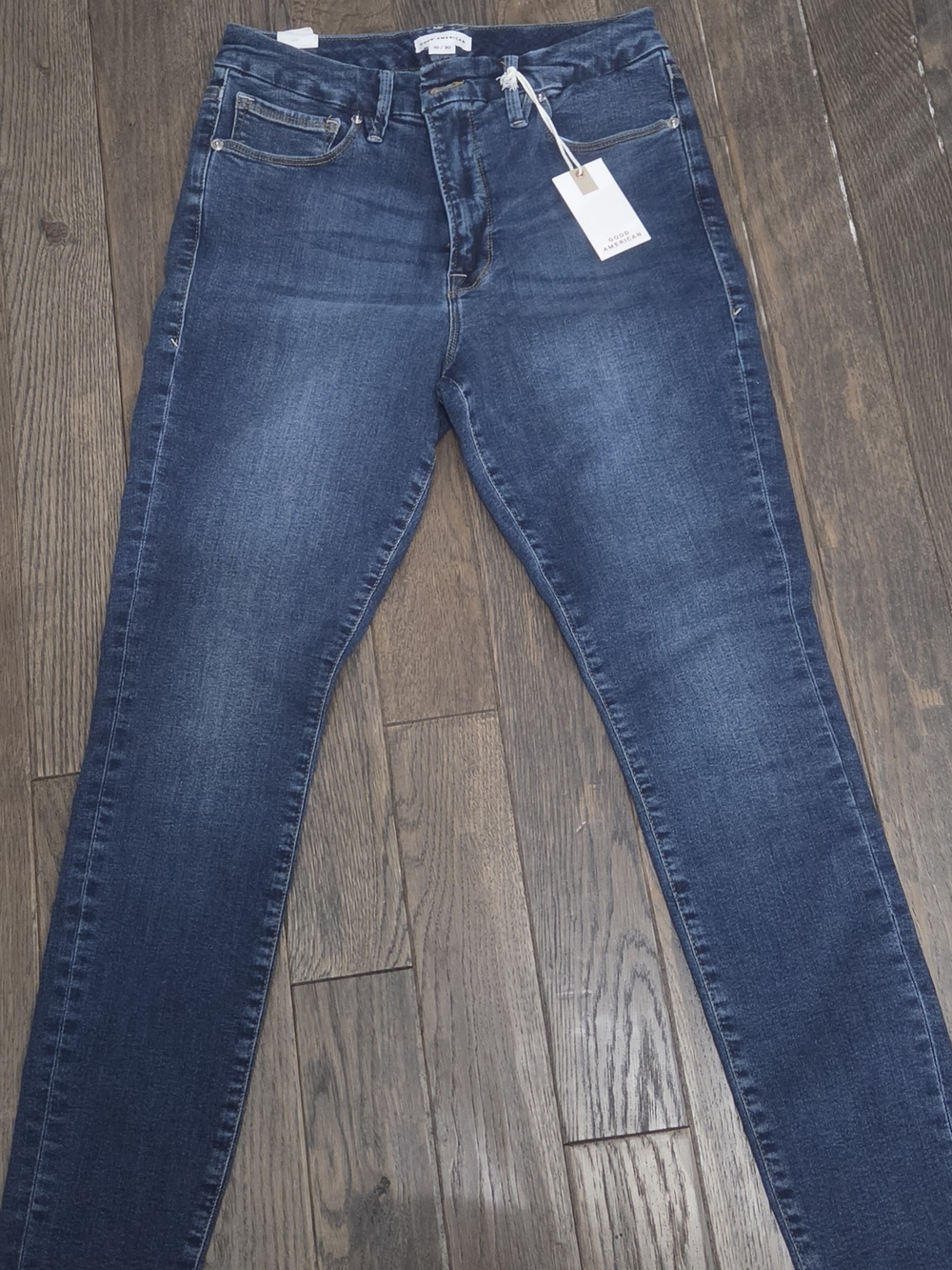 Good American Good Legs High Rise Skinny Jeans Blue004 Size 10/30
